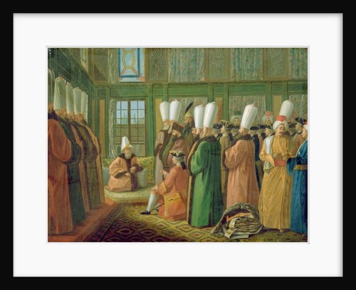 The Grand Vizier giving Audience to the English Ambassador by Francis Smith