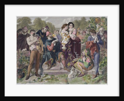 Orlando and the Wrestler by Daniel Maclise