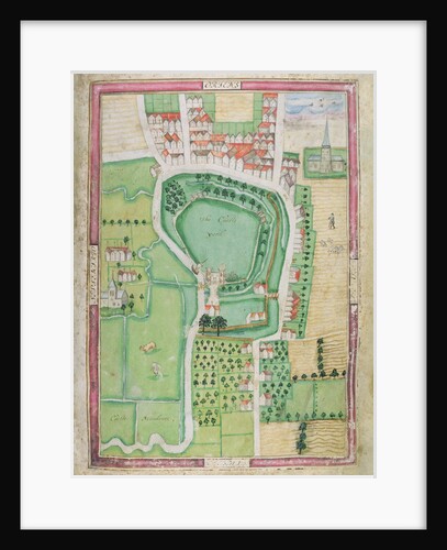 Hertford Castle and Castle Yard by Simon Basil