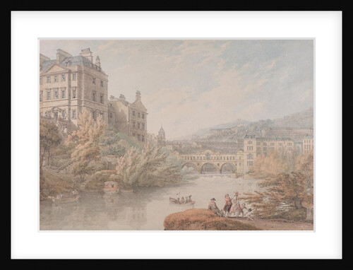 View of Bath from Spring Gardens by Thomas Hearne