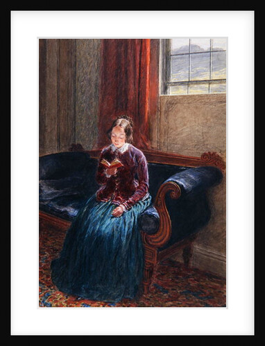 A Lady Reading, called Mrs William Hunt, c.1835 by William Henry Hunt