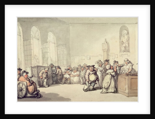 The Pump Room by Thomas Rowlandson