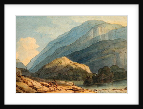 The Entrance into Borrowdale, c.1786 by Francis Towne