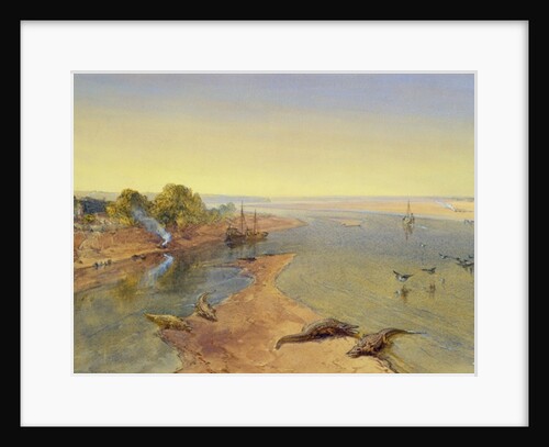 The Ganges, 1863 by William 'Crimea' Simpson