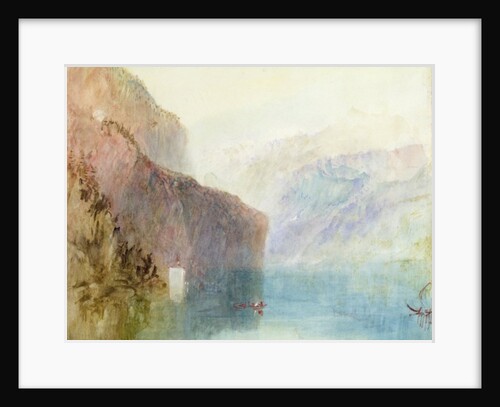 Tell's Chapel, Lake Lucerne, c.1841 by Joseph Mallord William Turner