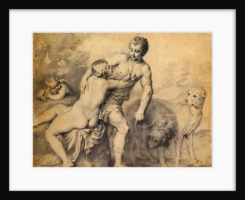 Venus and Adonis, 1631 by Peter Oliver