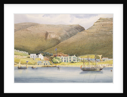 The Admiral House, Simon's Town, Cape of Good Hope, 1844 by Lt. Humphrey John Julian