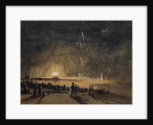 A Fireworks Display by John Wilson Carmichael