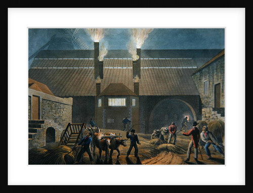 Exterior of the Boiling House by William Clark