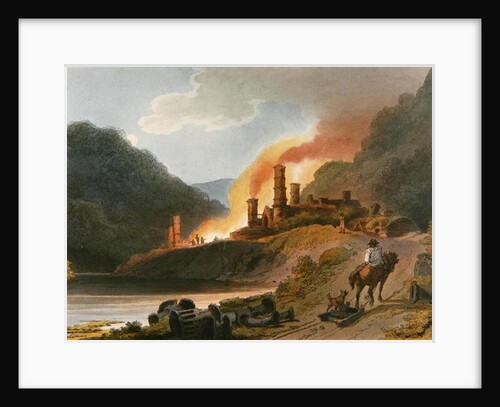 Iron Works, Coalbrook Dale by Philippe de (after) Loutherbourg