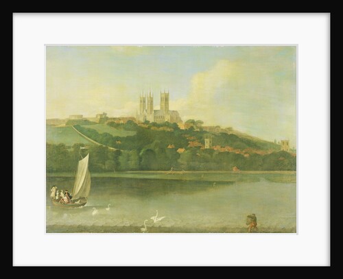 A View of the Cathedral and City of Lincoln from the River, c.1760 by Joseph Baker