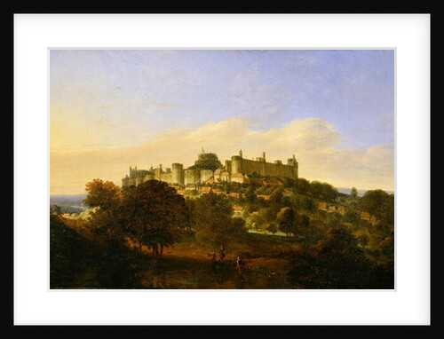 Windsor Castle from the South by Jan the Elder Griffier