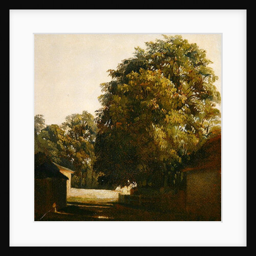 Landscape with Chestnut Tree by Peter de Wint