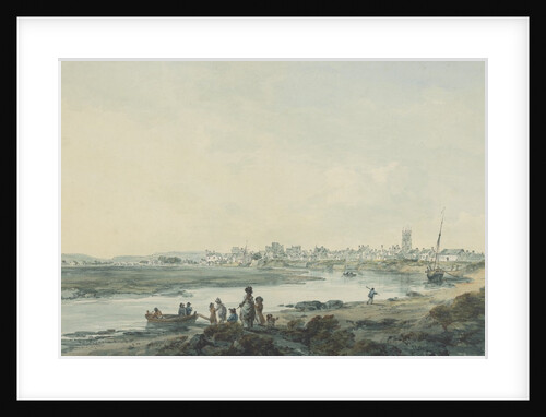 Cardiff from the South, c.1789 by Julius Caesar Ibbetson