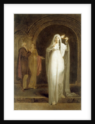 The Sleepwalking Scene, Act V, Scene I by Henry Pierce Bone