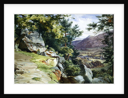 View of Craig-y-Barns, Dunkeld, Looking South, 1855 by John Henry Mole