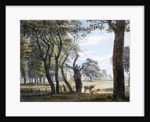 The Gunpowder Magazine, Hyde Park, c.1790 by Paul Sandby