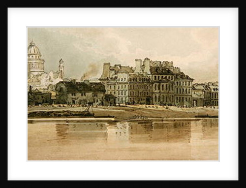 View of the Pantheon taken from the Arsenal, 1802 by Thomas Girtin