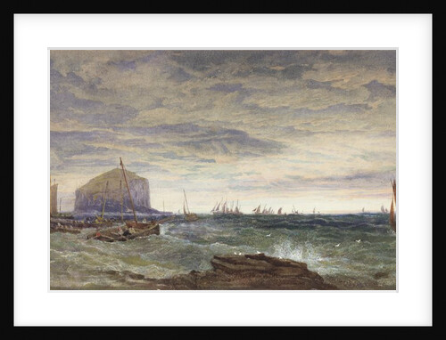 The Bass Rock at Dawn, 1855 by Edward Duncan