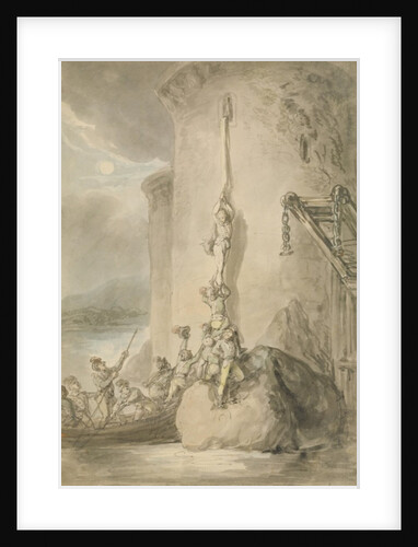 A Military Escapade, c.1794 by Thomas Rowlandson