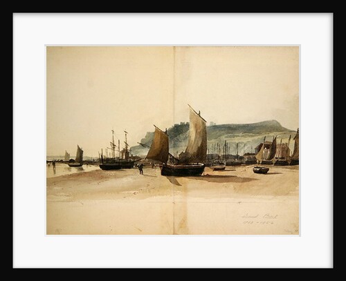 The Beach at Low Tide by Samuel Prout