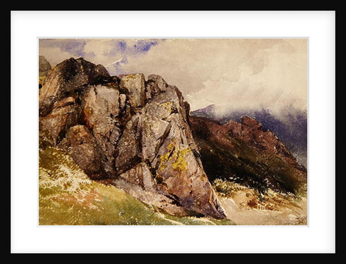 Mountain Rocks by David Hall McKewan