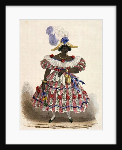 Queen or 'Maam' of the Set-Girls, plate 1 from 'Sketches of Character... ', 1838 by Isaac Mendes Belisario