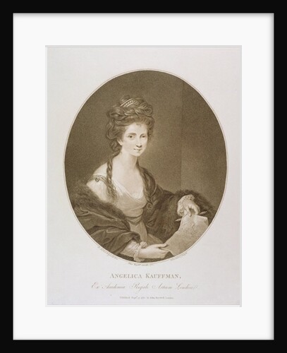 Angelica Kauffman, after Reynolds, 1780 by Francesco Bartolozzi
