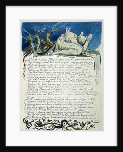 Over the hills... by William Blake