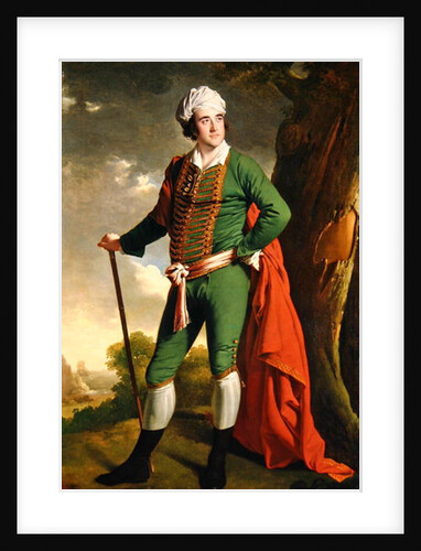 Portrait of a man, known as the 'Indian Captain', c.1767 by Joseph Wright of Derby