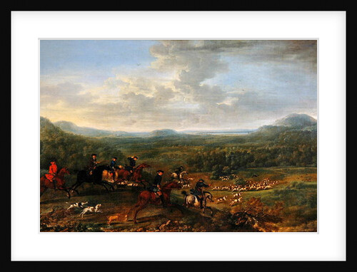 A Fox Hunt, c.1730-40 by John Wootton