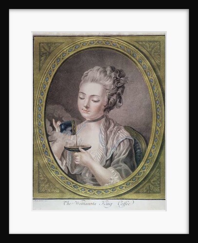 The Woman Taking Coffee, c.1774 by Leonard Marin