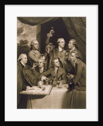 The Dilettanti Society by Joshua Reynolds