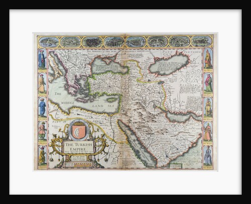 The Turkish Empire by John Speed