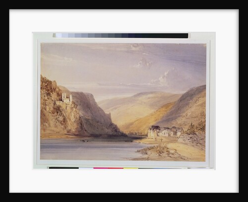 The Rhine at Assmannshausen by William Callow