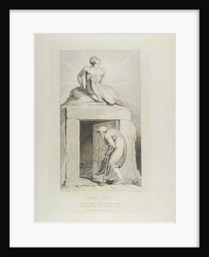 Death's Door, pl.12 by William Blake (after)