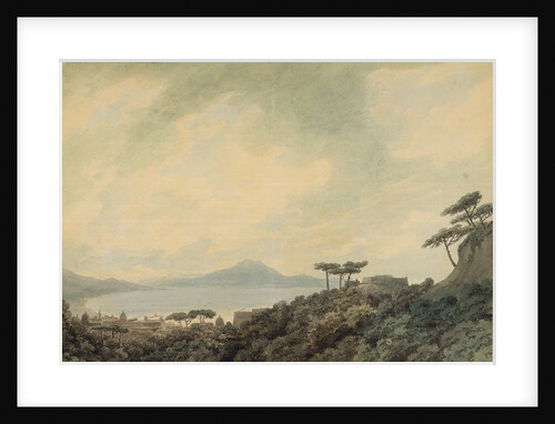 Bay of Naples from Capodimonte, 1790 by John Robert Cozens