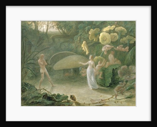 Oberon and Titania, A Midsummer Night's Dream, Act II, Scene I, by William Shakespeare, 1837 by Francis Danby
