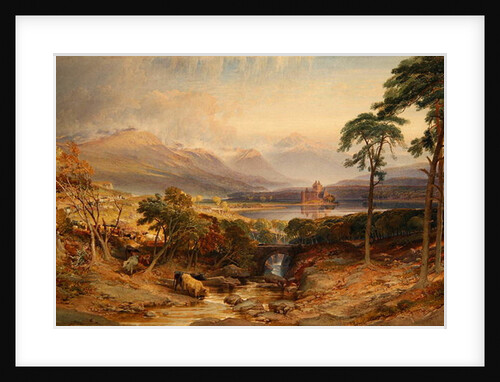 Kilchurn Castle, Argyllshire, 1865 by William Leighton Leitch