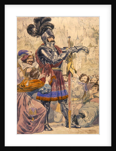 Sketch to Illustrate the Passions: Pride, c.1853-55 by Richard Dadd