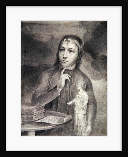 Thomas Alphonso Hayley, Half-Length Drawing, c.1800 by William Blake