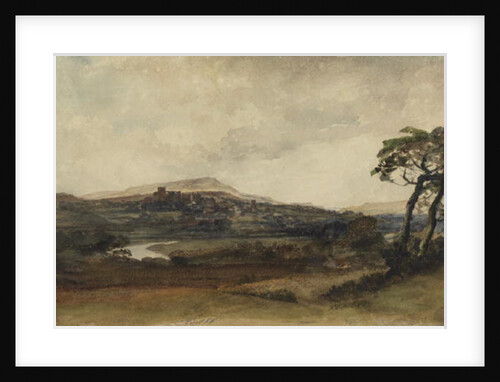 Middleham, Yorkshire by Peter de Wint