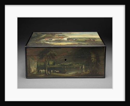 Antique Letter Box converted into a Humidor, c.1840 by Philip Reinagle