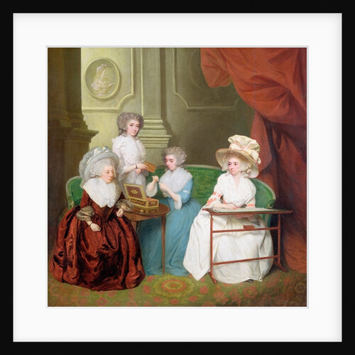 Lady Jane Mathew and her Daughters, c.1790 by English School