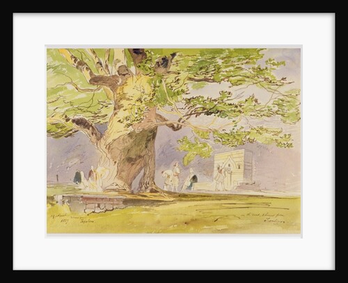 On the Road, Two Hours from Tepelene, 19 April 1857 by Edward Lear