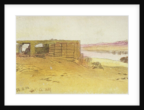 Amada, 6:50am, 12 February 1867 by Edward Lear