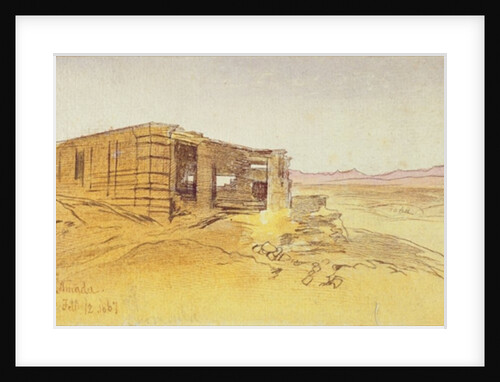 Amada, 7:10 am, 12 February 1867, 1867 by Edward Lear