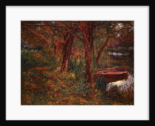 The River at Dusk by Albert Goodwin