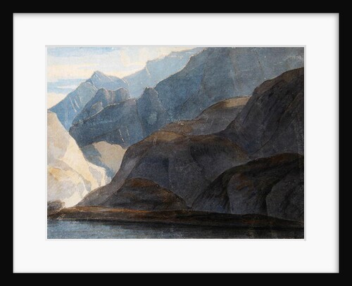 On the Lake Como, 1781 by Francis Towne
