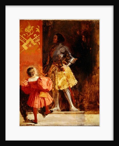 A Knight and Page, c.1826 by Richard Parkes Bonington